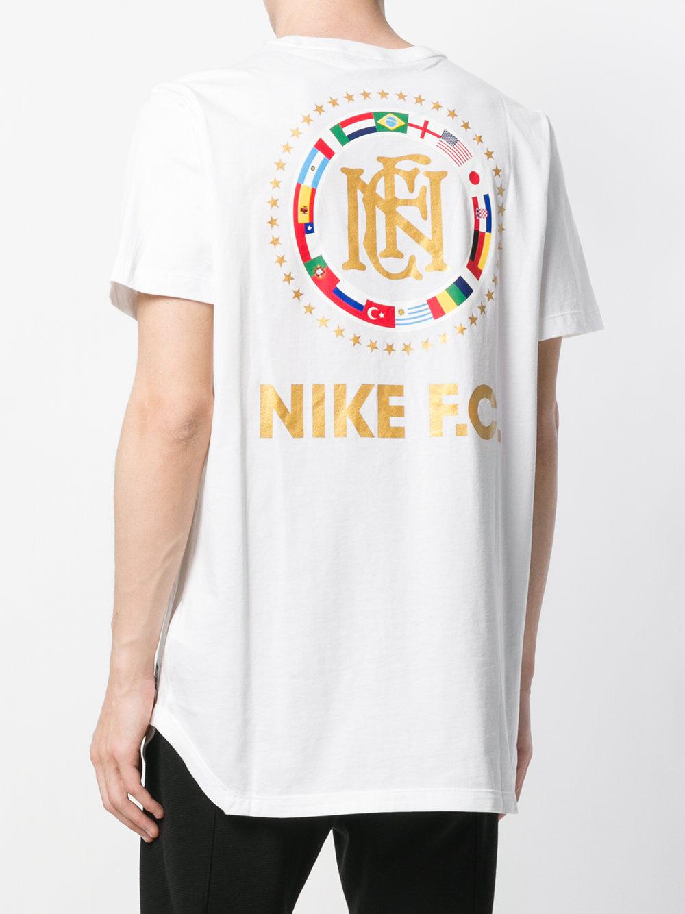 Nike Cotton Fc Flag Crest T-shirt in 