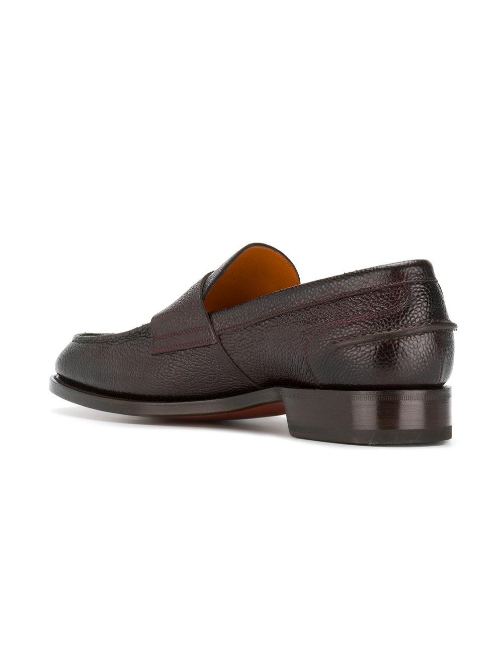 santoni pace slip on