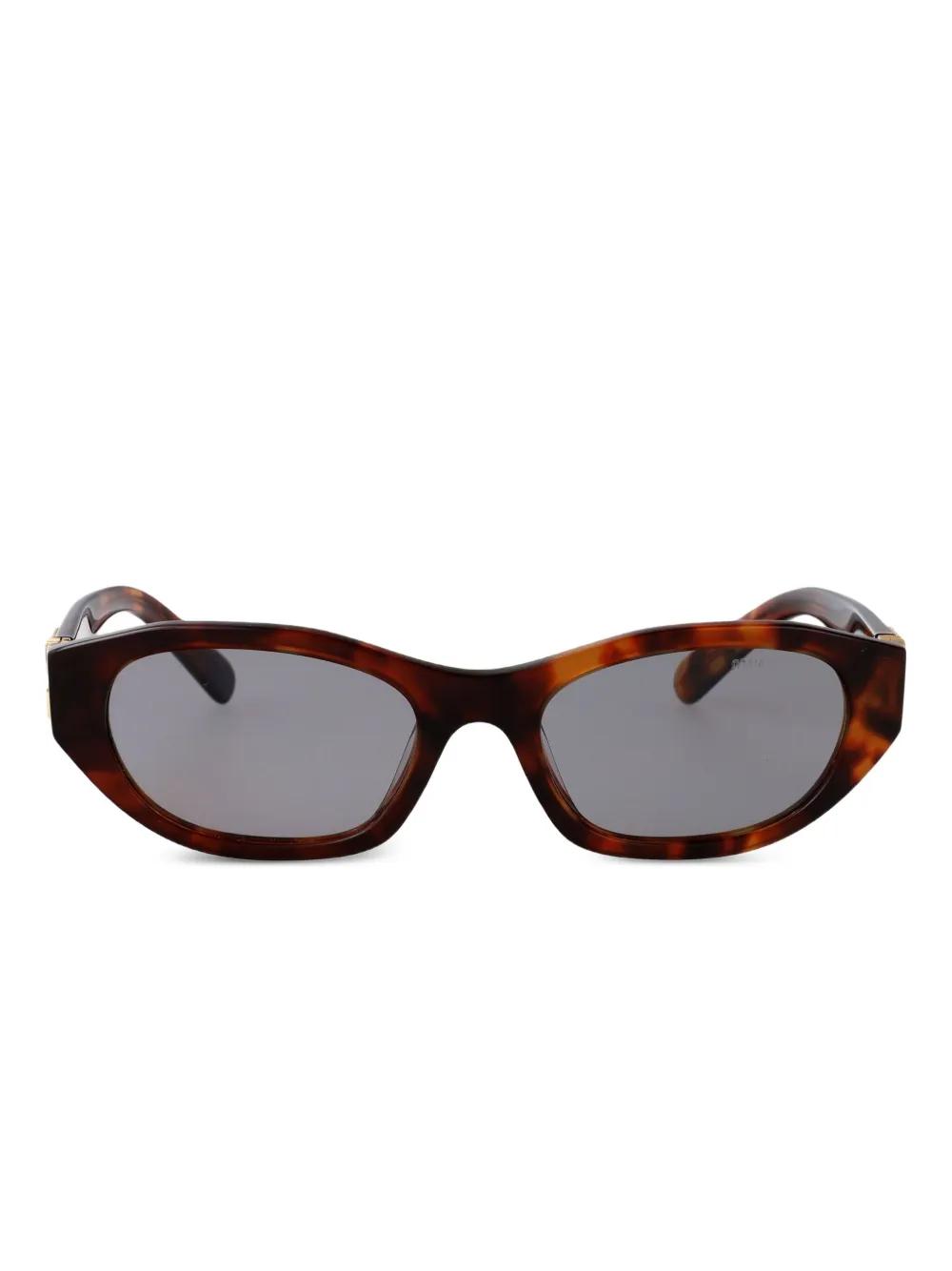 Miu Miu Eyewear Regard トータスシェル サングラス | ブラウン