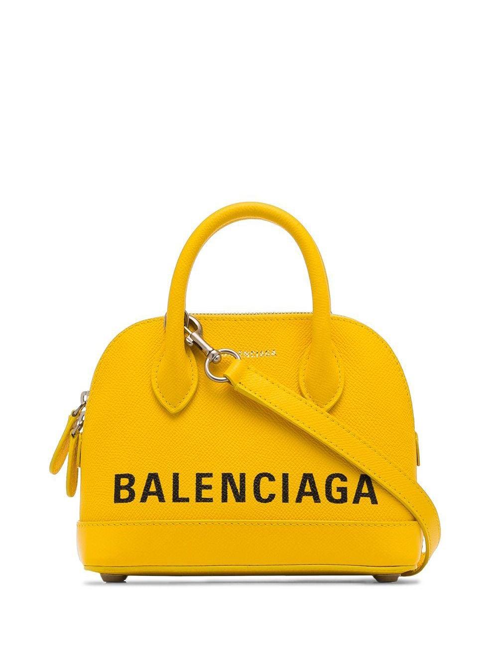 Yellow balenciaga purse hotsell