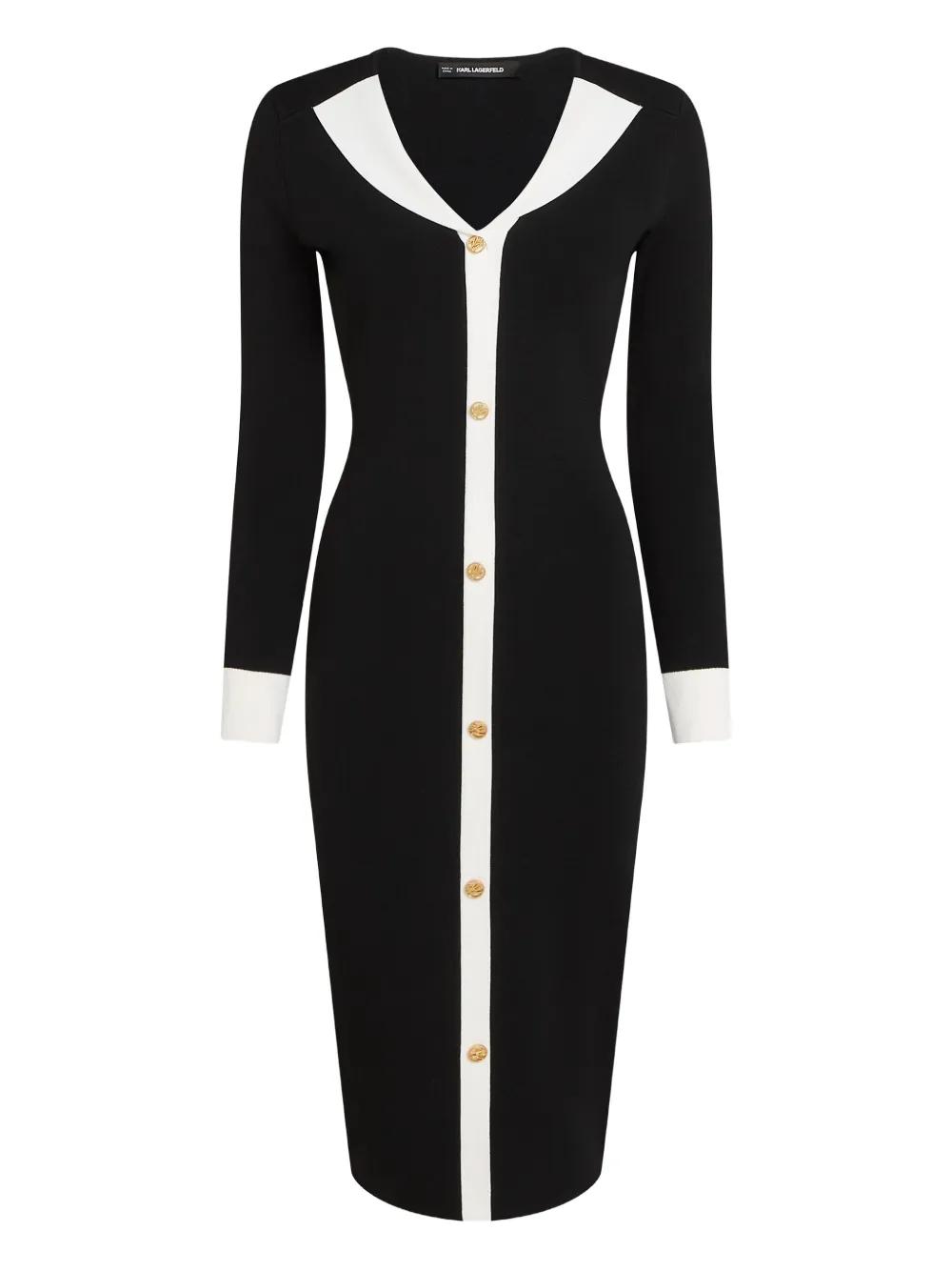 KARL LAGERFELD Colour Block Dresses for Women | Lyst