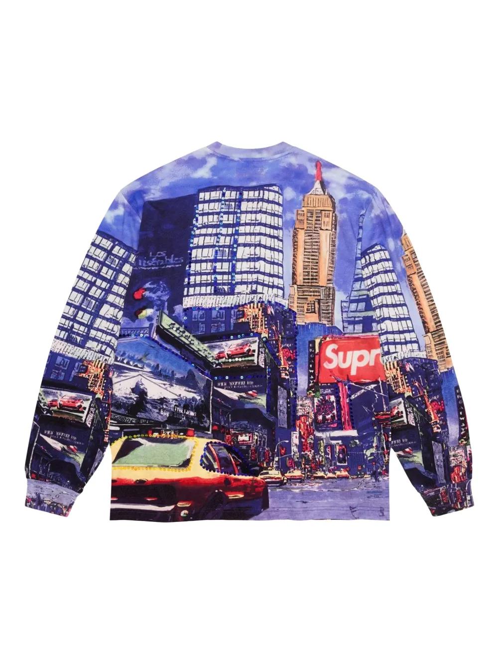 Supreme Skyline Sequin Top in Blue for Men | Lyst Supreme Skyline Sequin Top in Blue for Men | Lyst