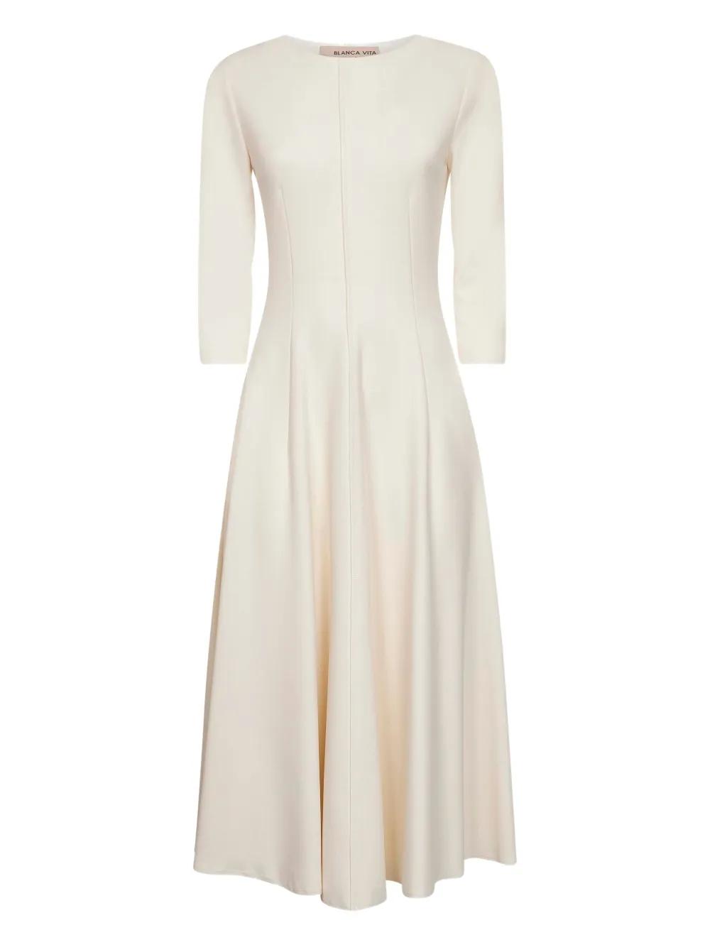 オールインワン・サロペット Blanca Vita Midi Shirt Dress With Belted Waist And Elegant 71OaUi9IGgL._UY1000_.jpg