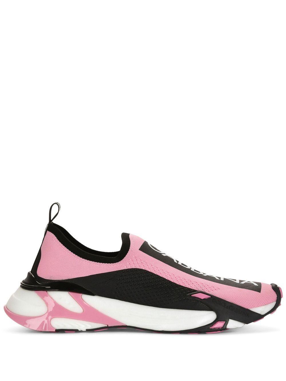 Dolce & Stretch Fast Sneakers in Pink |