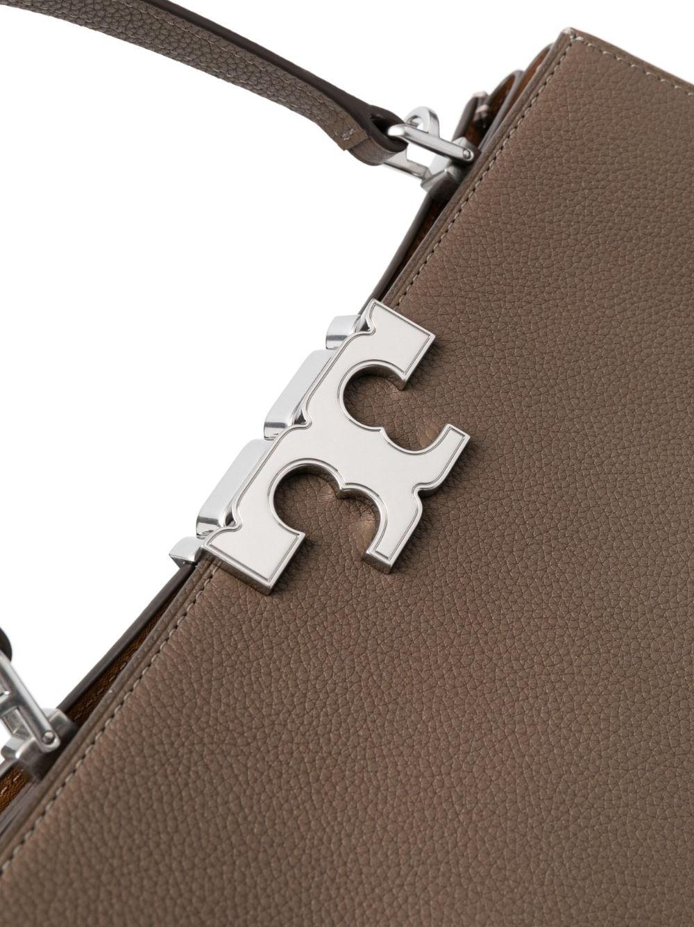 Tory Burch Eleanor metallic-effect Leather Shoulder Bag - Farfetch
