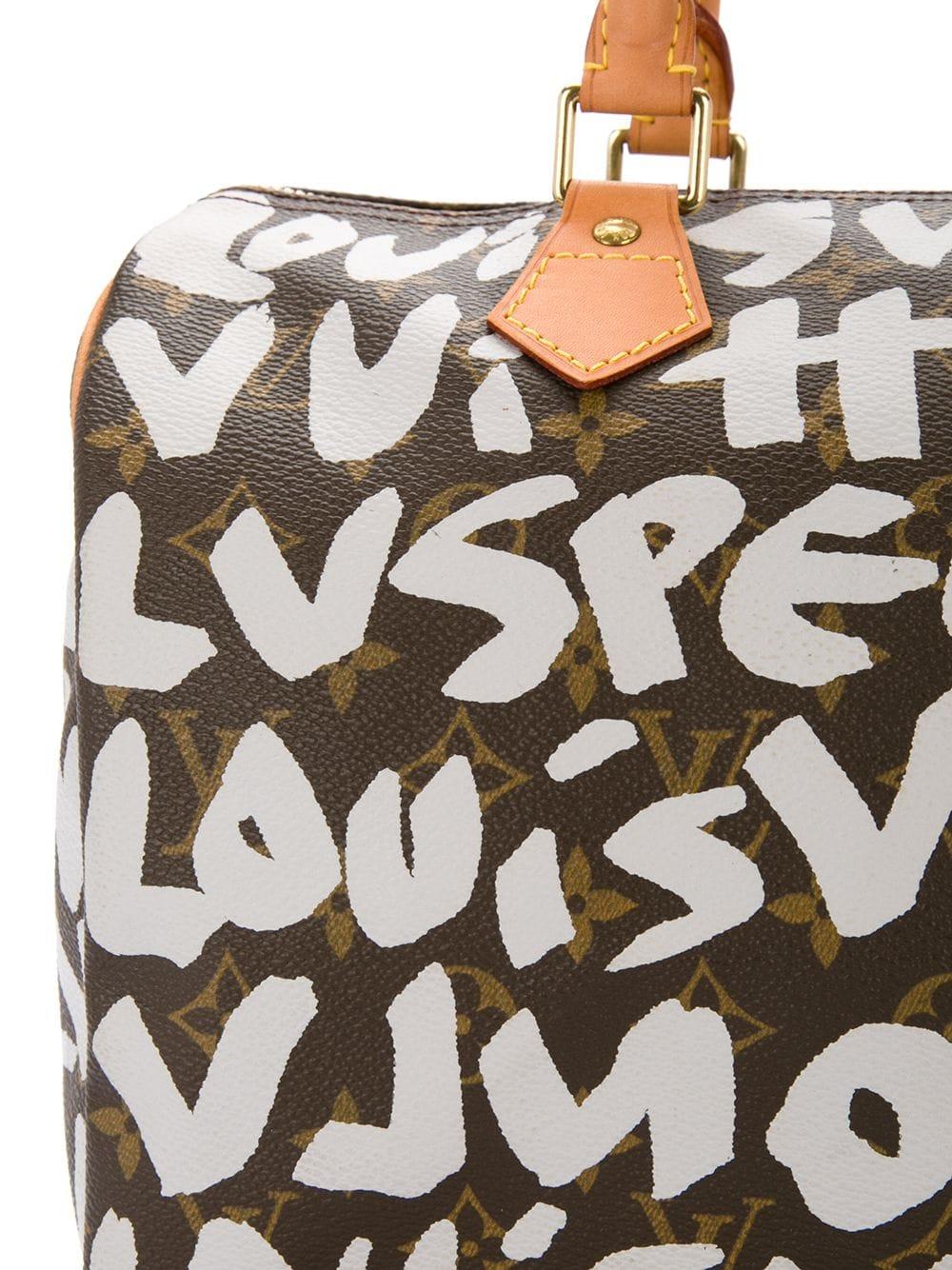 Louis Vuitton 2009 Pre-owned Speedy 30 Graffiti Handbag