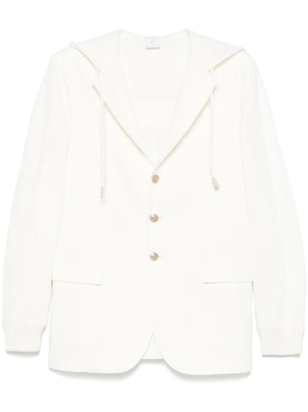 ジャケット ELEVENTY WHITE LINEN BLAZER Eleventy x Harrods Linen Single-Breasted Blazer | Harrods UK