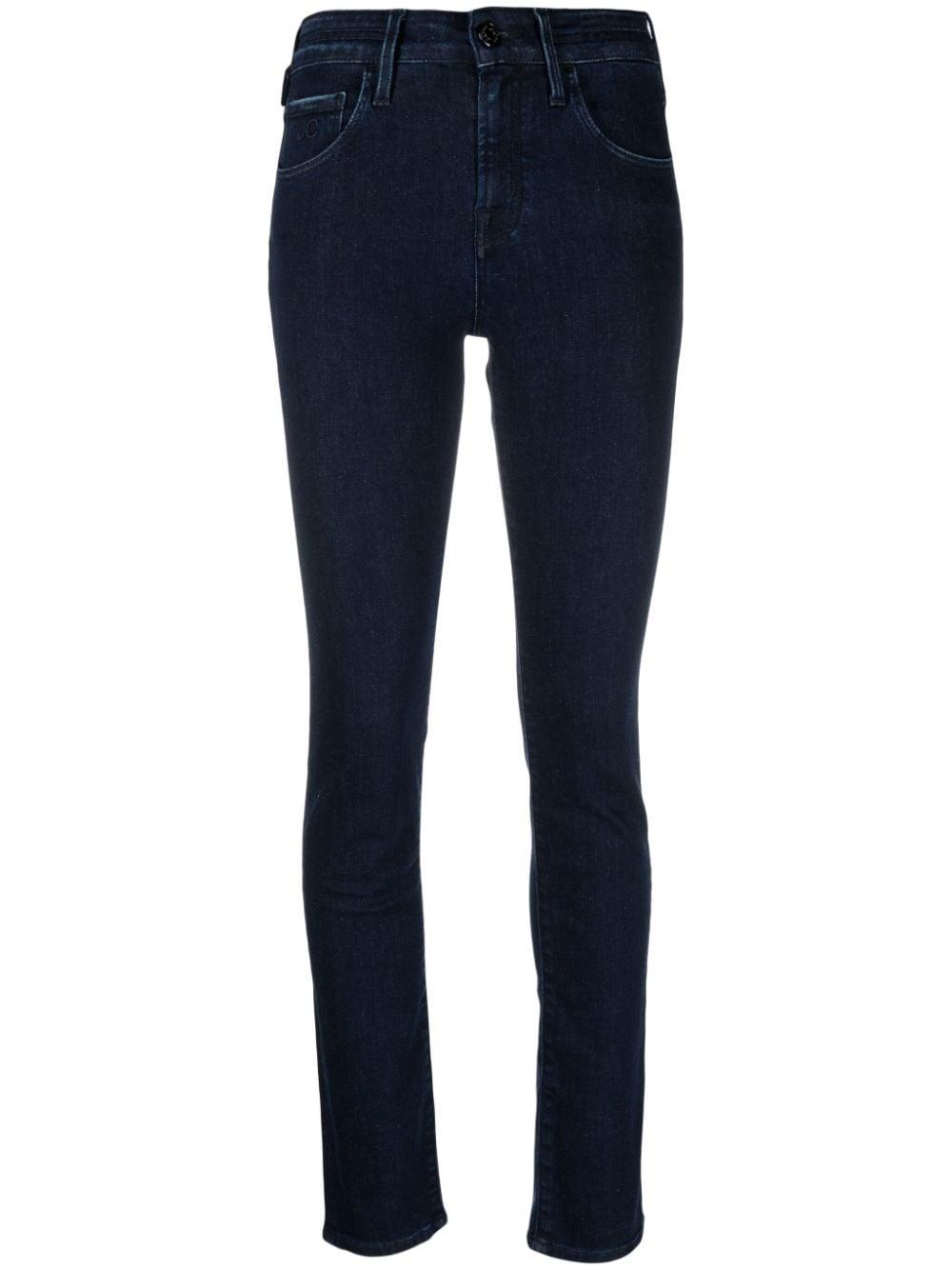 Jacob Cohen Mid-rise Skinny Jeans in Blue | Lyst