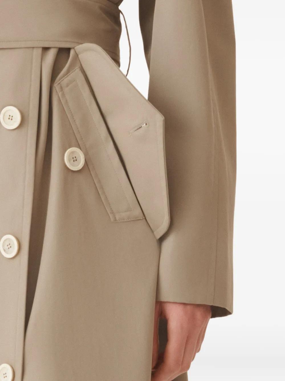 コート FABIANA FILIPPI Fabiana Filippi Coats (CTD215F235 L509VR2) Fabiana Filippi Pink Coat | Designer Collection | Coveti