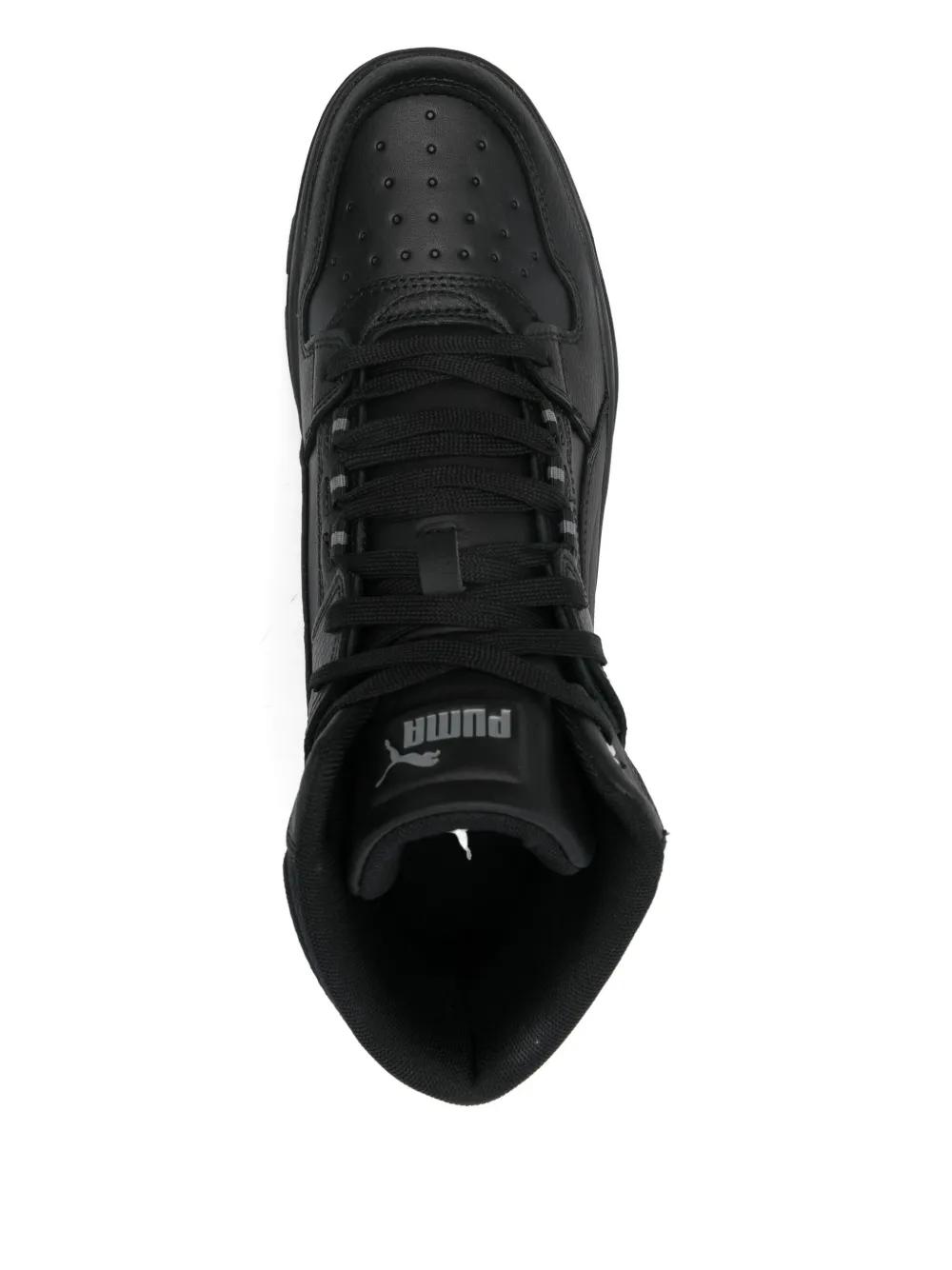 puma rebound black sneakers