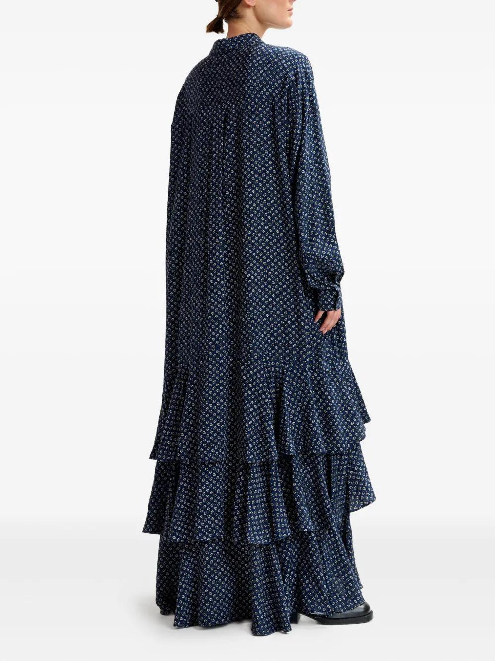 essentiel antwerp blue maxi dress ESSENTIEL ANTWERP main image 0