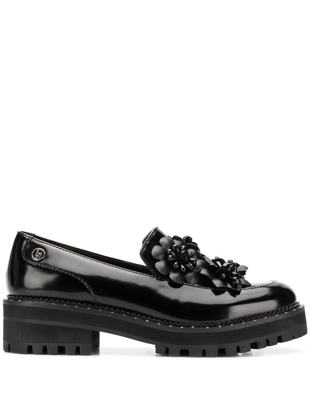 Moccasins LIU JO - Mocassino Kat C/Metallo T.30 S64201 E0132 Nero 22222 -  Flats - Low shoes - Women's shoes | efootwear.eu