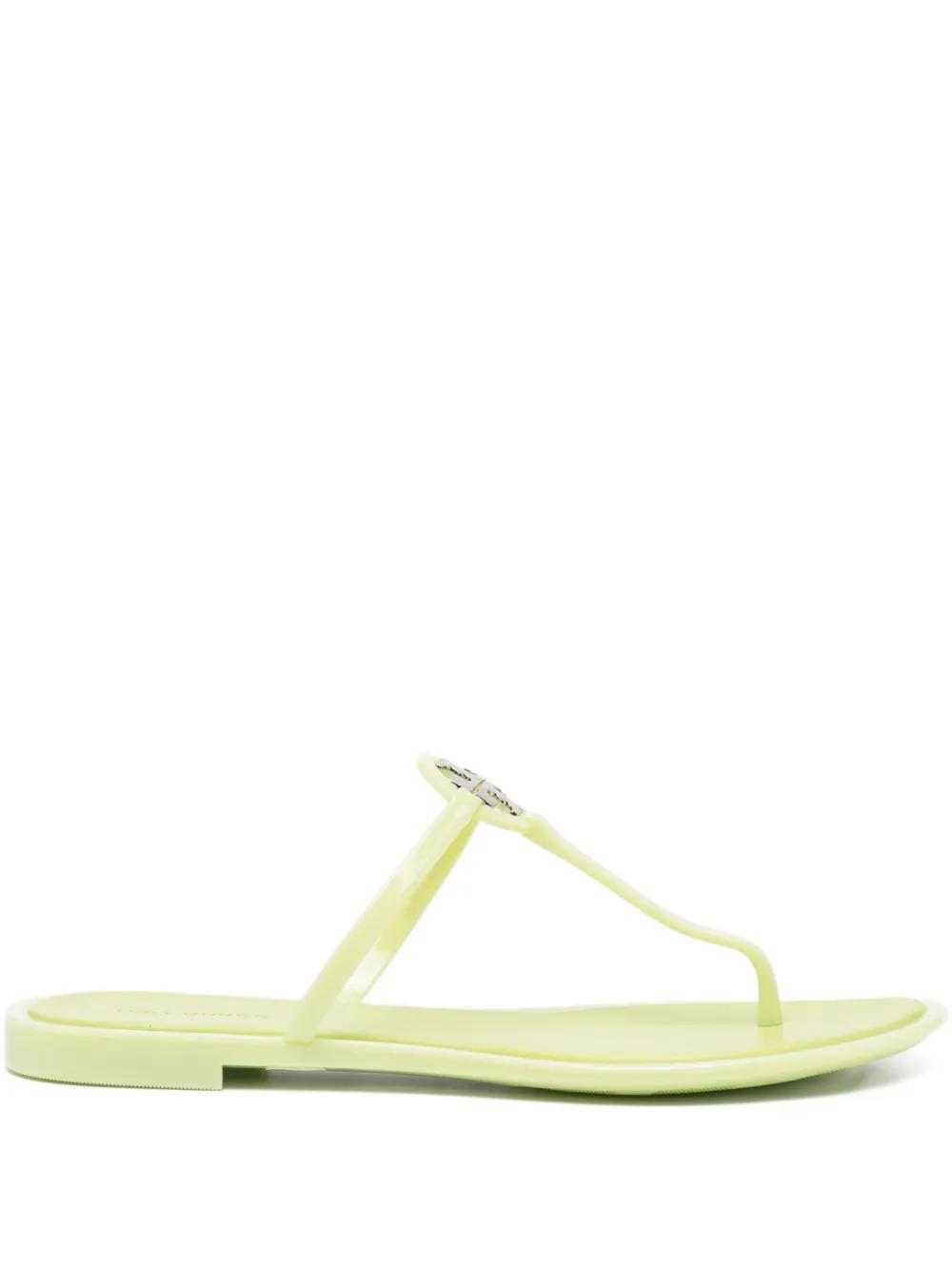 Tory Burch Mini Miller Jelly Slides in Green Lyst UK