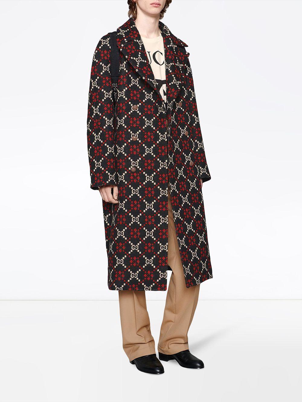 macro gg diamond wool jacket