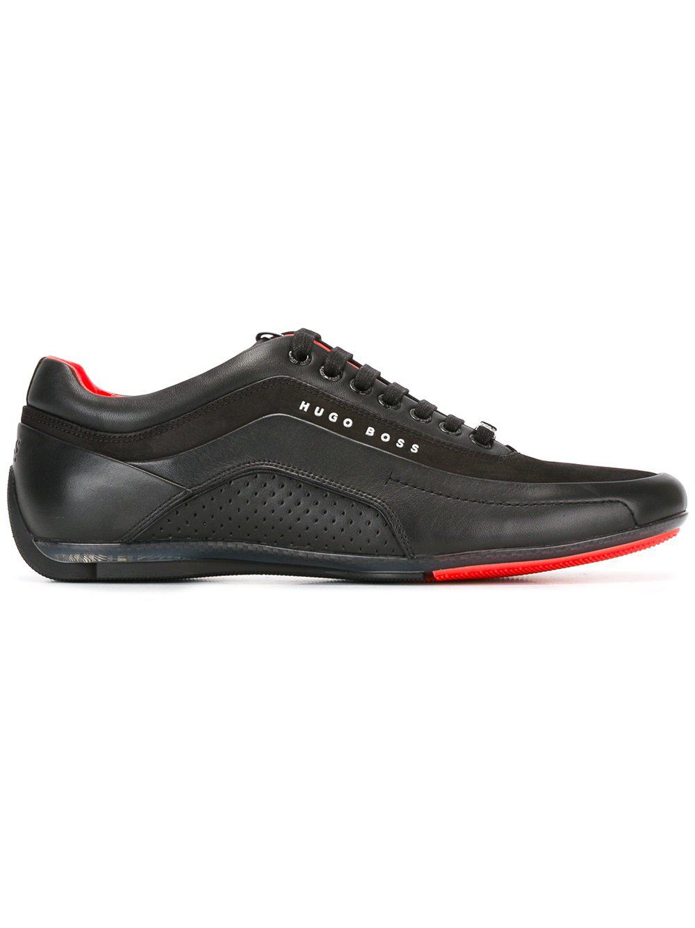 hugo boss lace up sneakers