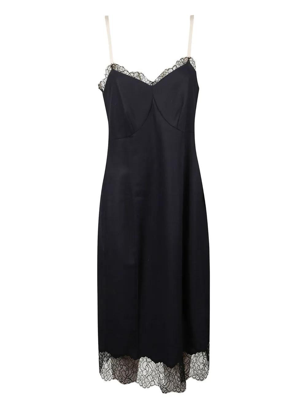 knee length dresses for ladies Carven Cutout Cotton Organza Dress – Runway Catalog main image 0