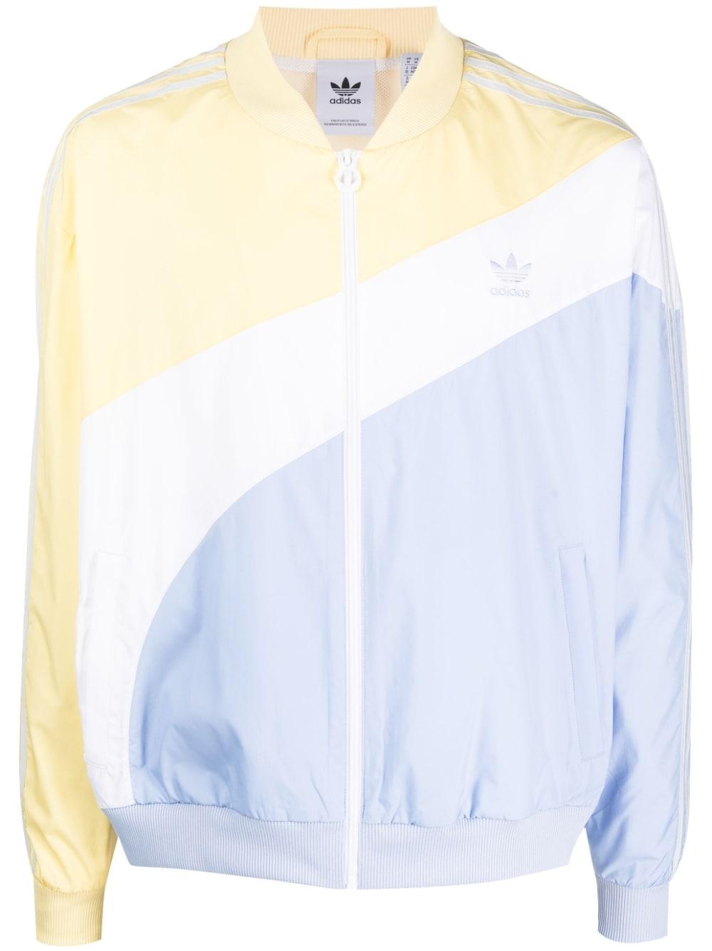 adidas Swirl Woven Track Jacket in Blue for Men Lyst