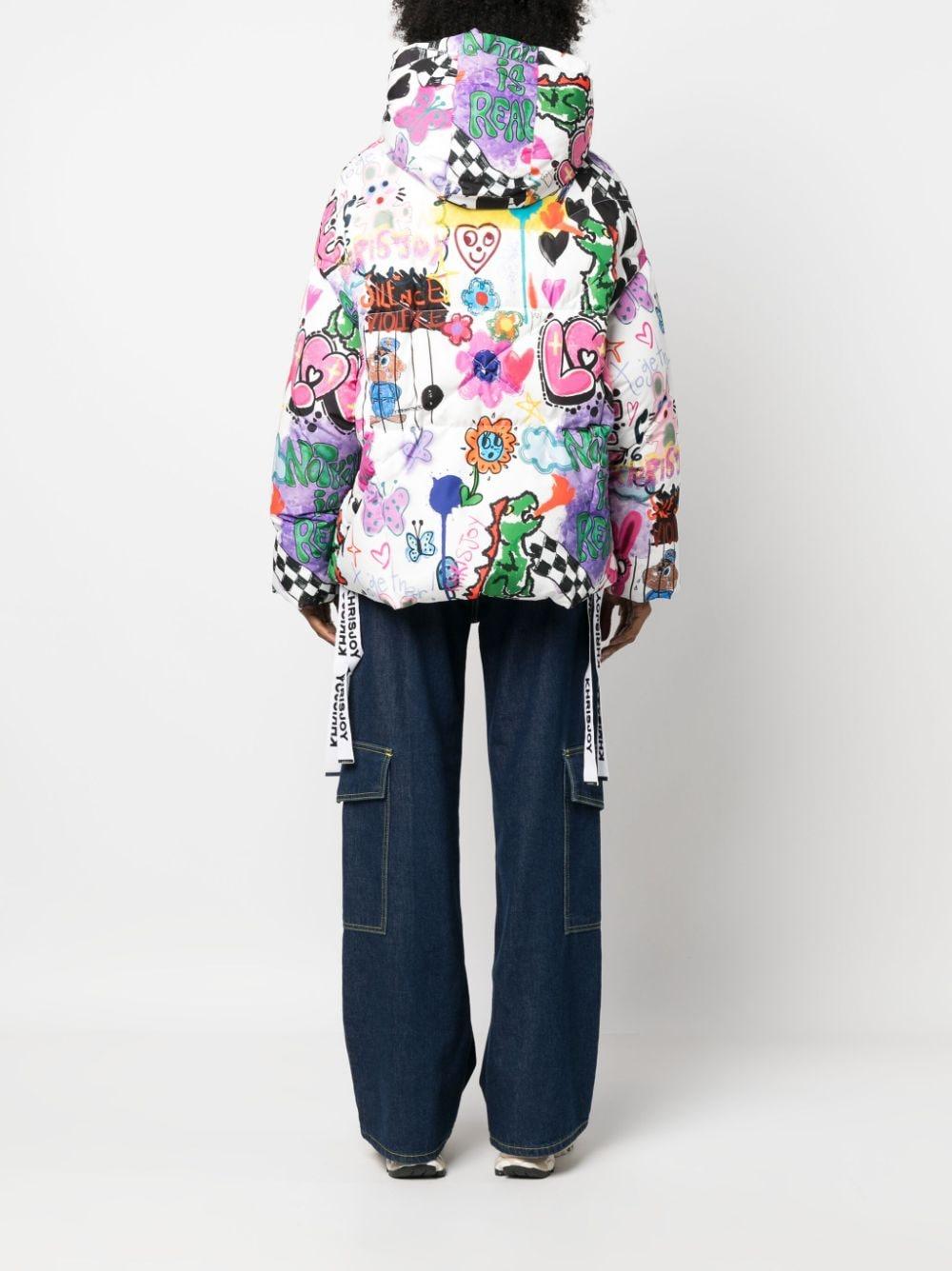 Kostm Jacken Damen Winterjacke Bunt KHRISJOY: Jacke Damen Grün