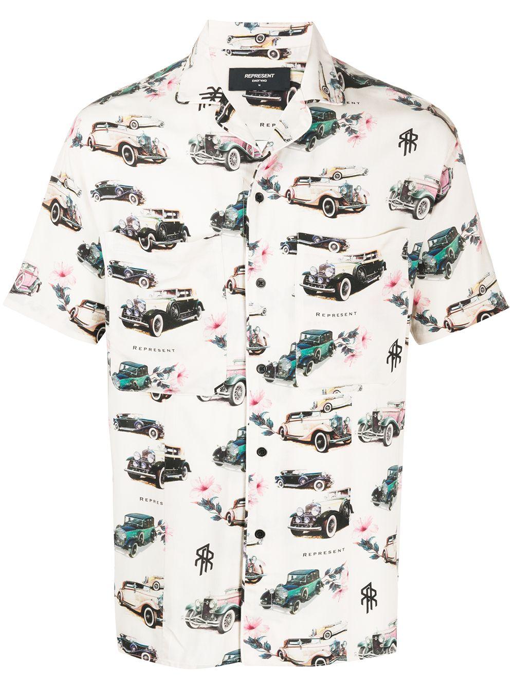 Represent Classic Car Print Shirt for 