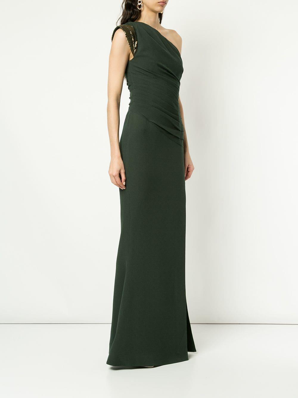 rachel gilbert green dress
