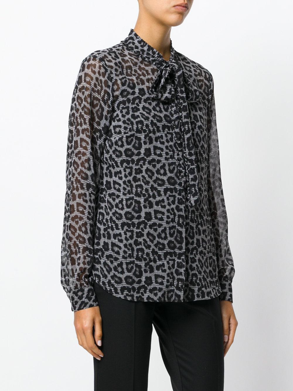 grey leopard print shirt