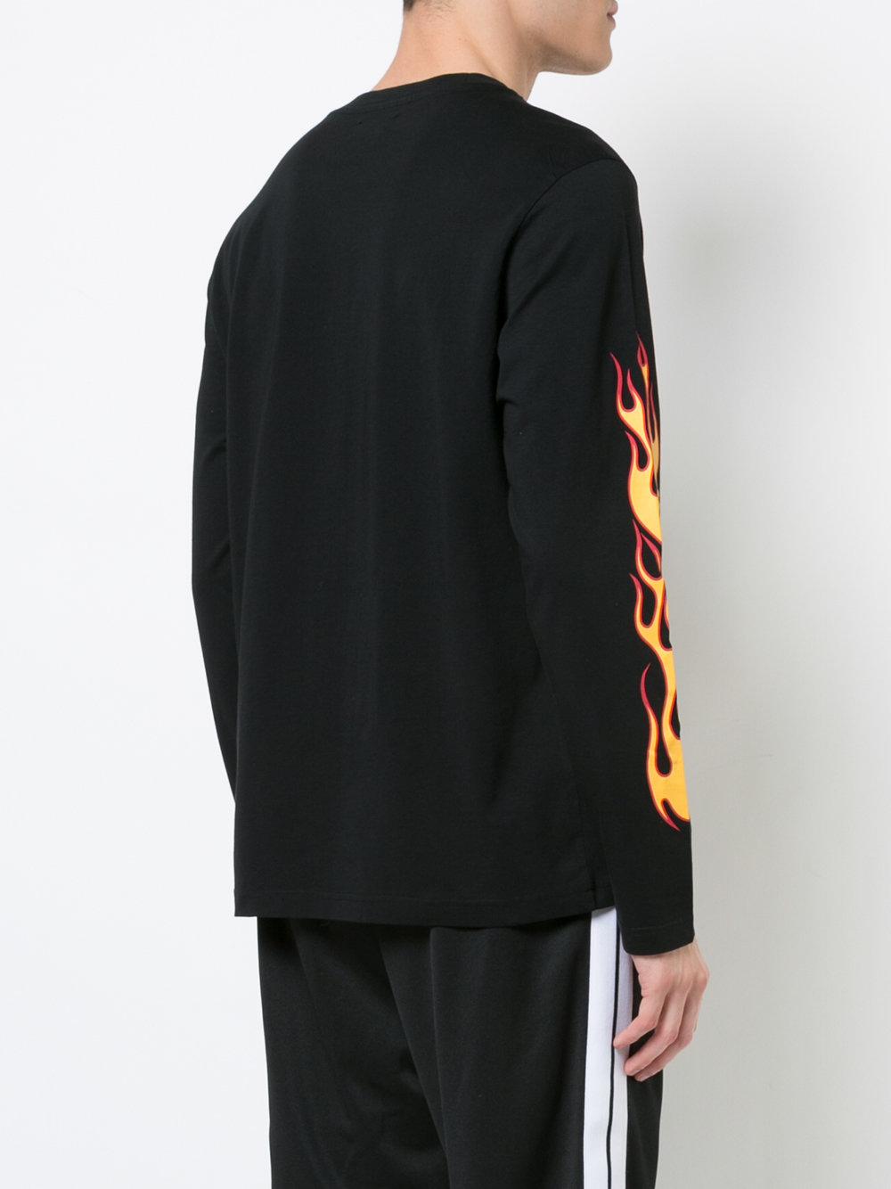 Palm Angels Cotton Palms \u0026 Flames Long 