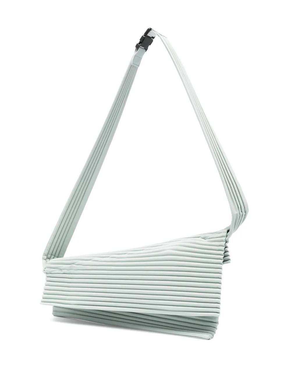 Homme Plissé Issey Miyake Overlap Shoulder Bag in Gray for Men Lyst