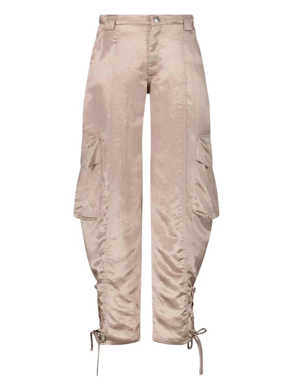 【関税込み】Collina Strada イエロー Lawn カーゴパンツ Lawn Cargo Pants (XX6408-YELLOW-BOXER-PLAID)