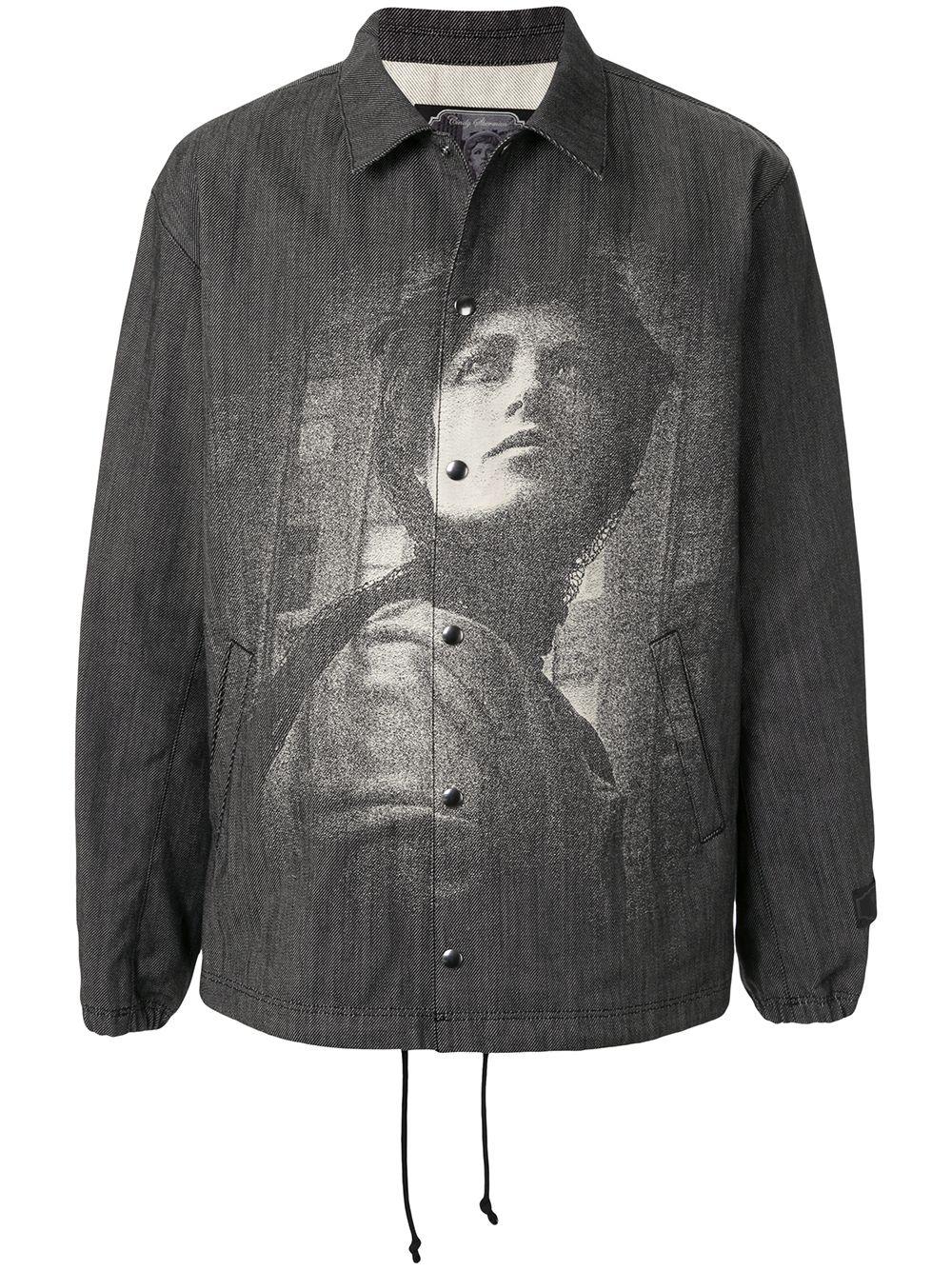 Undercover Cotton X Cindy Sherman Printed Shirt Jacket in Black ...