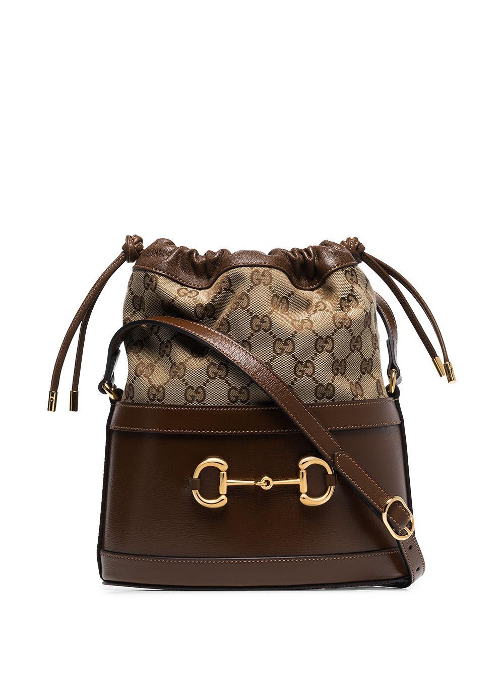 Gucci Horsebit 1955 Bucket Bag in Brown Lyst