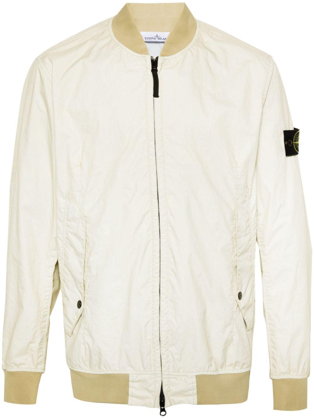 Stone Island Membrana 3L Tc Jacket in White for Men Lyst