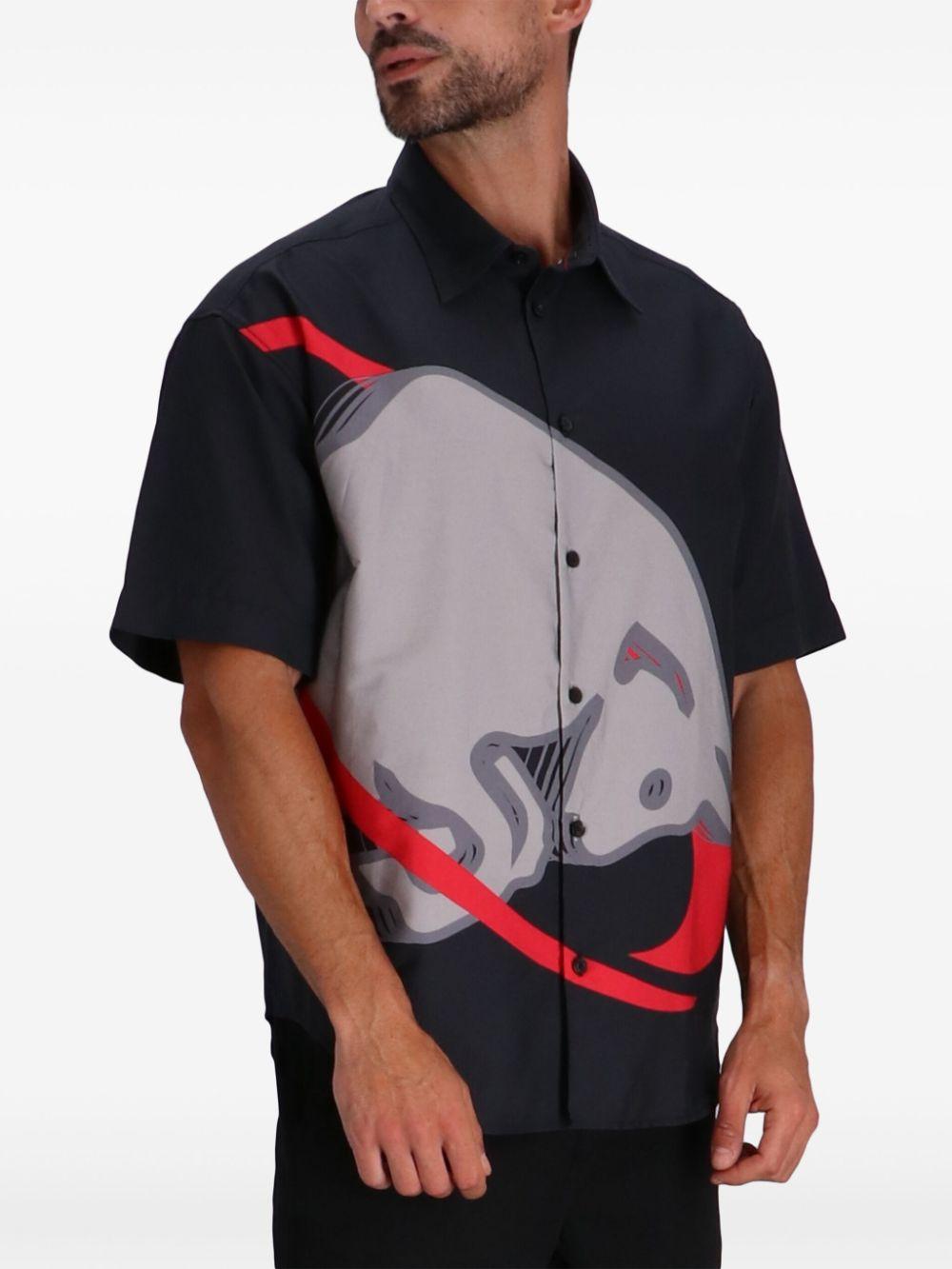 HUGO X Racing Bulls Ebull Red Bull Shirt in Blue for Men | Lyst