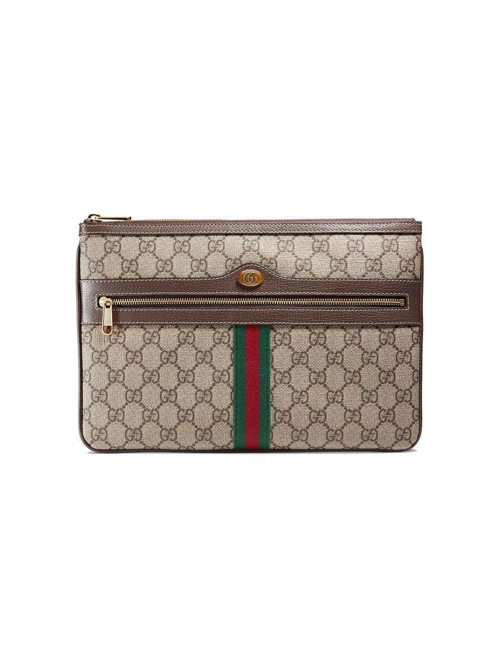 GUCCI Pochette moyenne Ophidia en tissu GG supreme