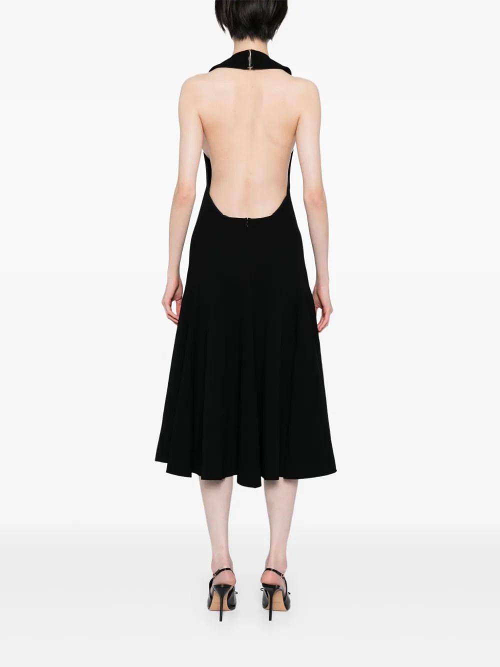 JACQUEMUS ヴァルドゥロングドレス ワンピース ブラック JACQUEMUS ヴァルドゥロングドレス ワンピース ブラック