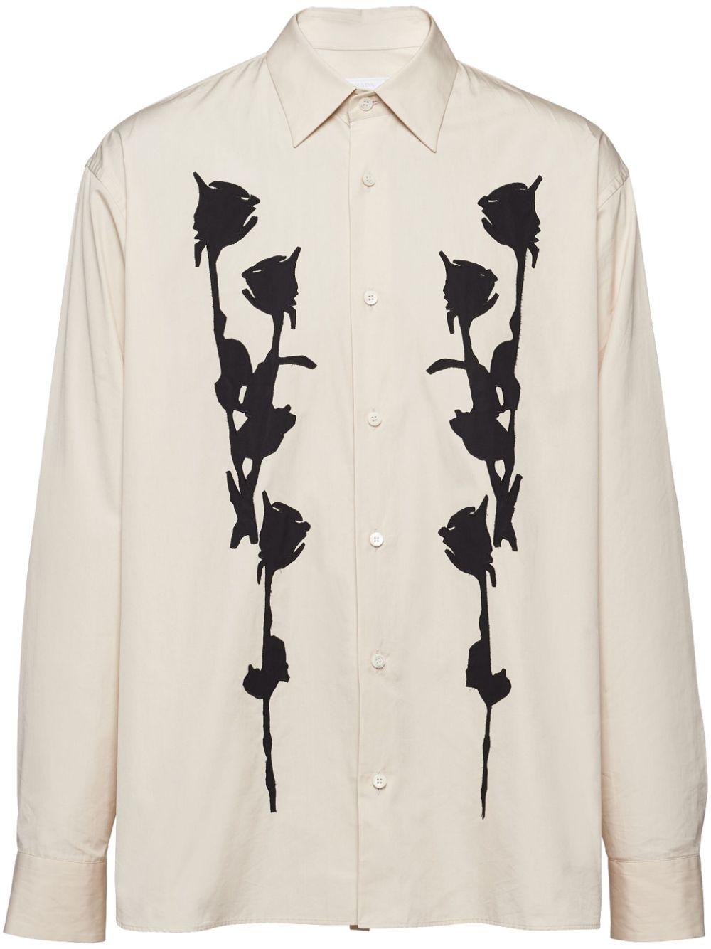 Prada flower shirt sale