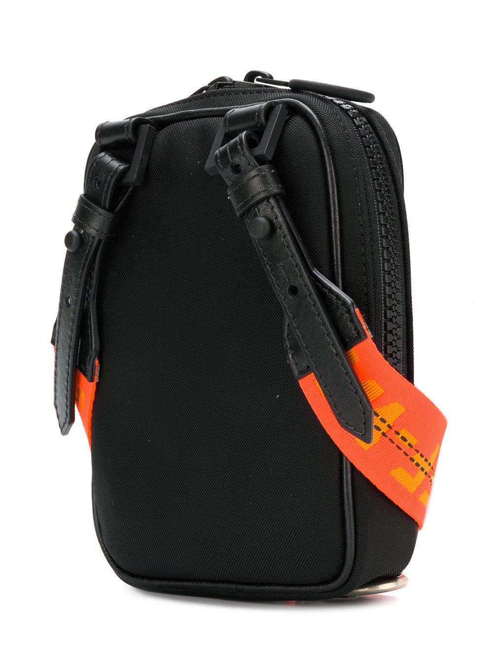 Off White c o Virgil Abloh Tape Mini Crossbody in Black for Men Lyst