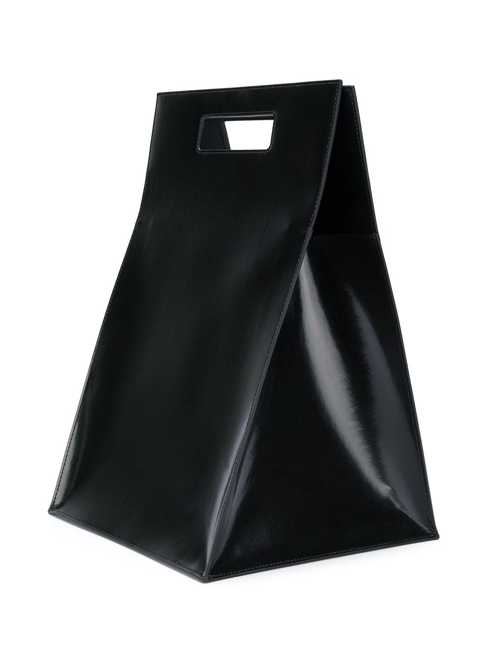 Helmut Lang Lunch Bag in Black | Lyst