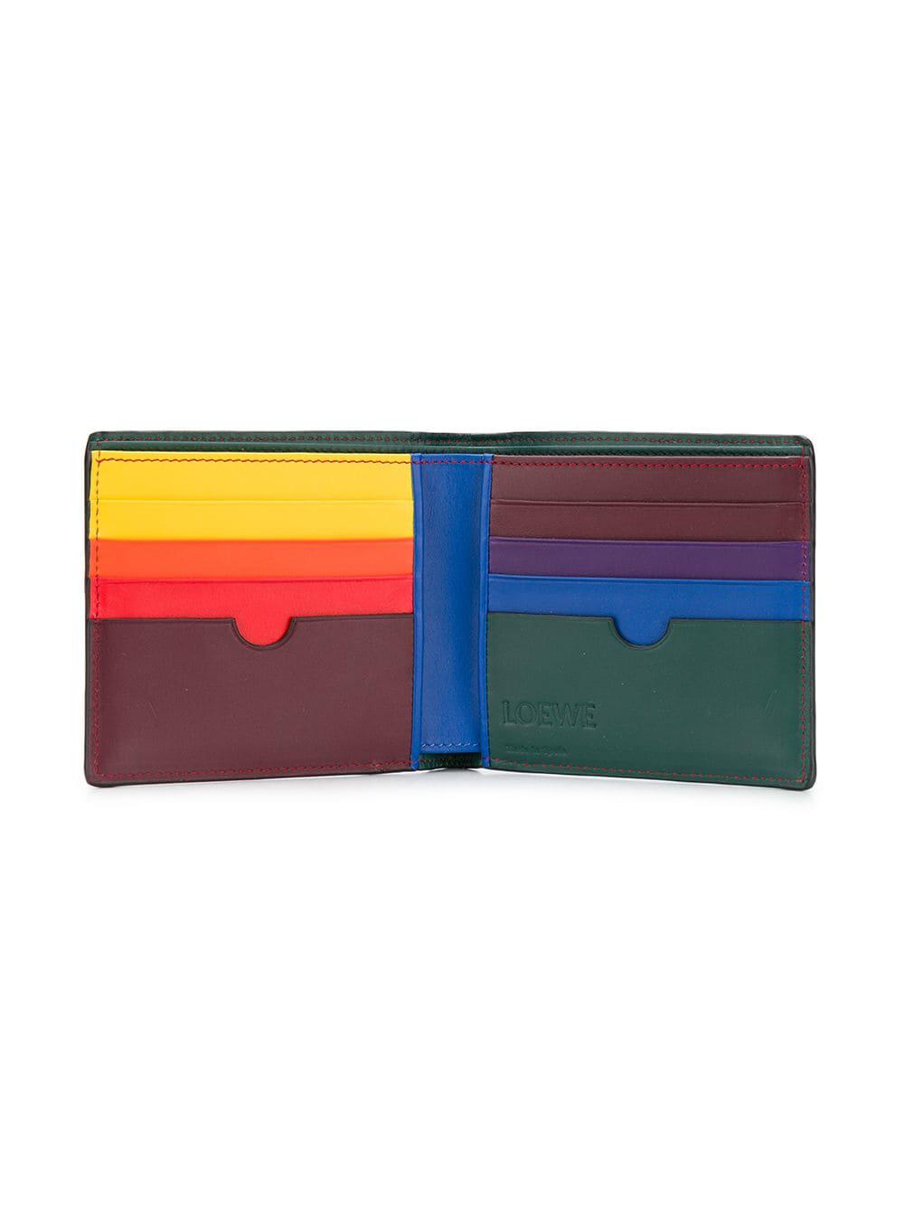 loewe rainbow wallet