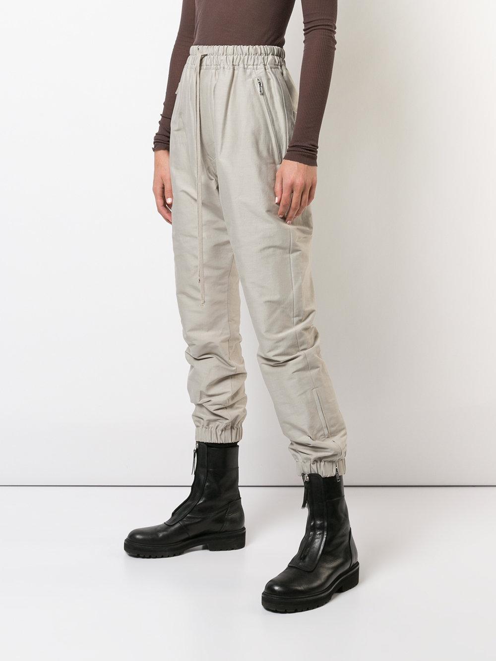 rick owens cargo joggers