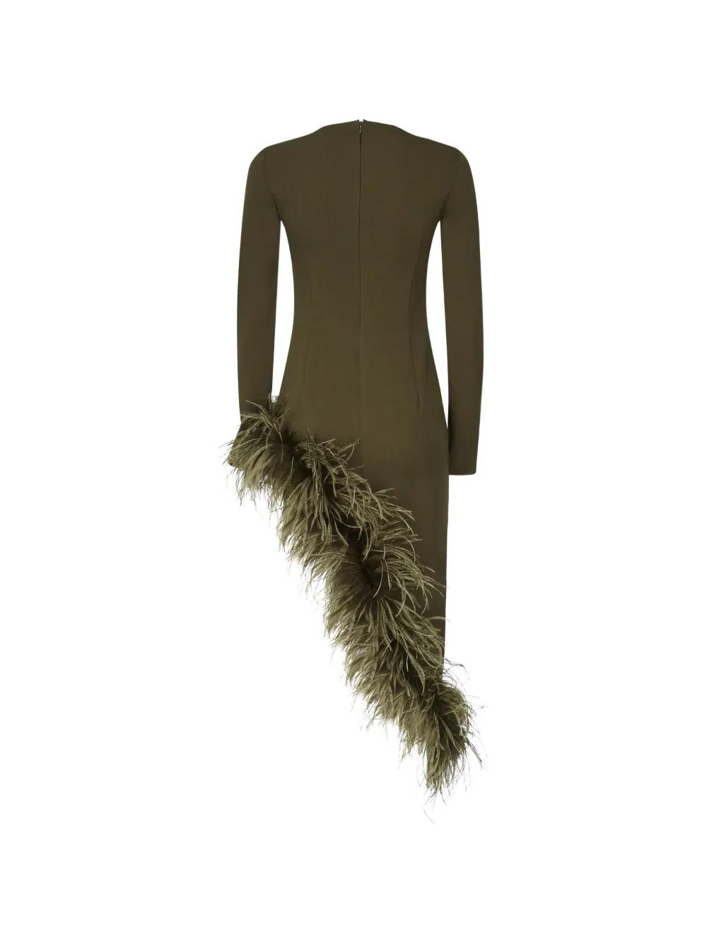 Designer Long Sleeve Feather Dresses for Women - Up to 73% off | Lyst