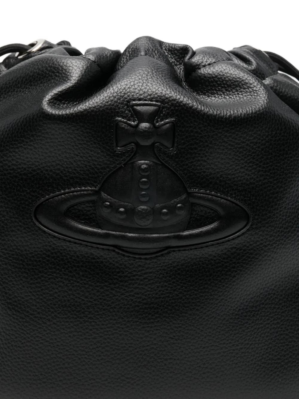 Vivienne Westwood Hilary Orb-Motif Bucket Bag in Black | Lyst