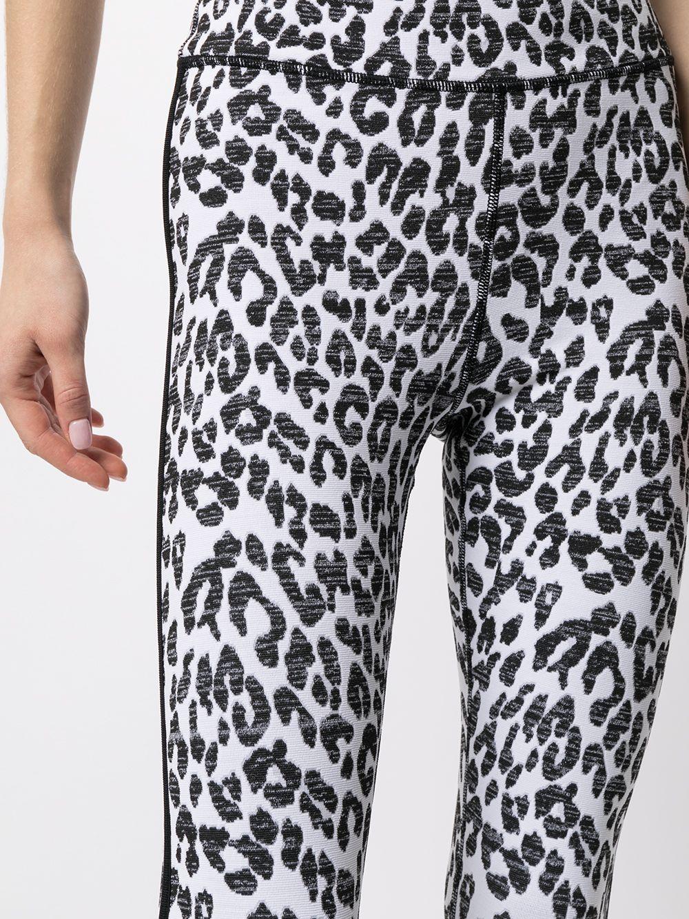 snow leopard leggings