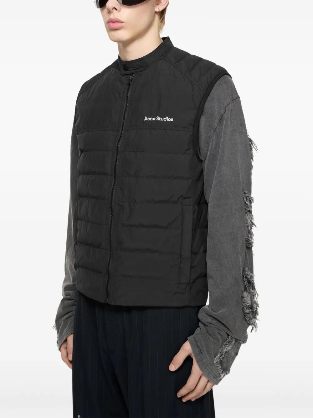 【4/3値下げ】acne studios Black Osal Vest 4/3値下げ】acne studios Black Osal Vest - メルカリ
