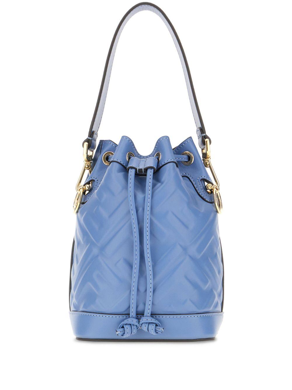 Fendi レディース ブルー モン トレゾール バケットバッグ S バケット 