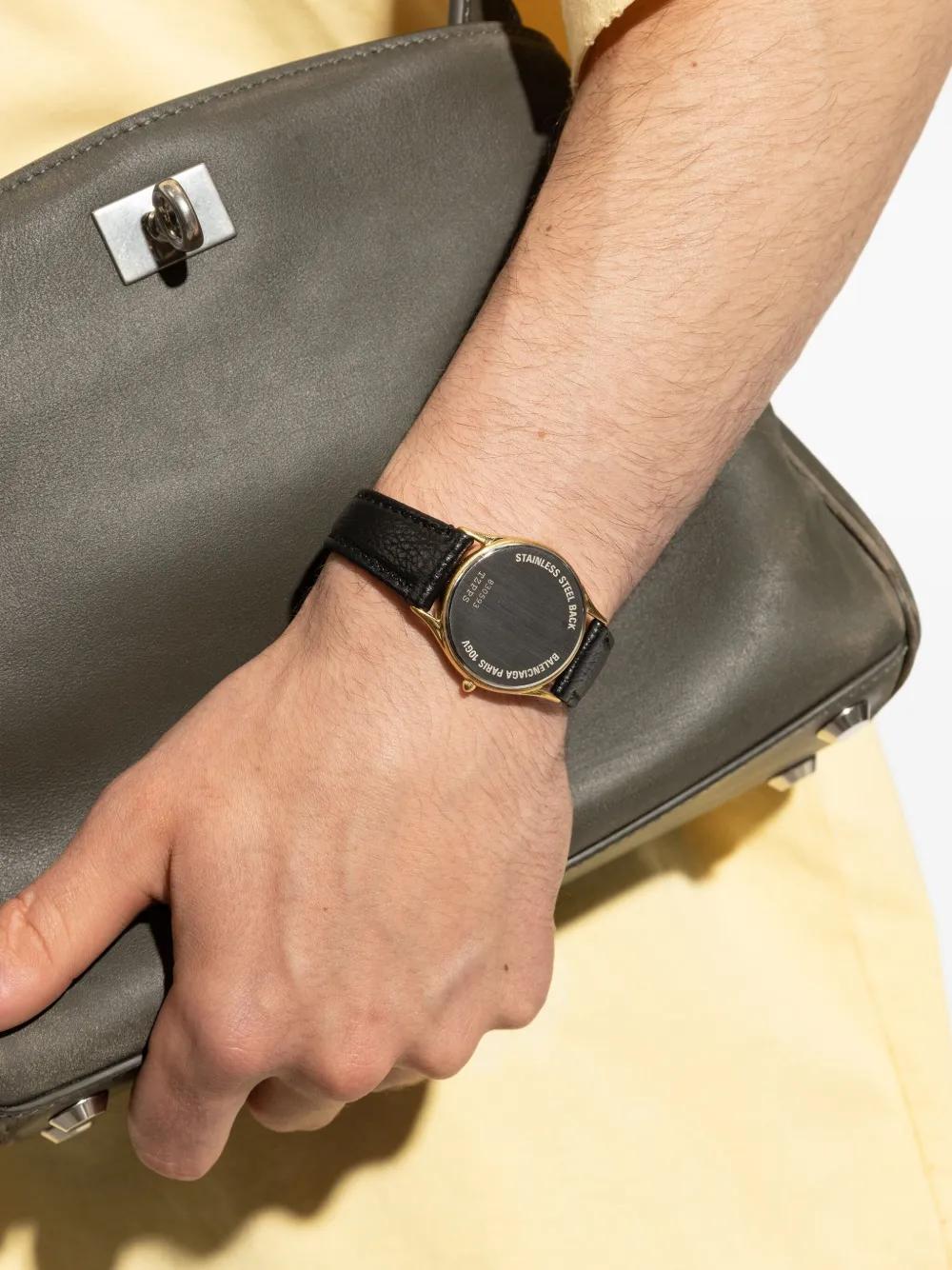 Balenciaga Geneva Watch Bracelet in Gray | Lyst
