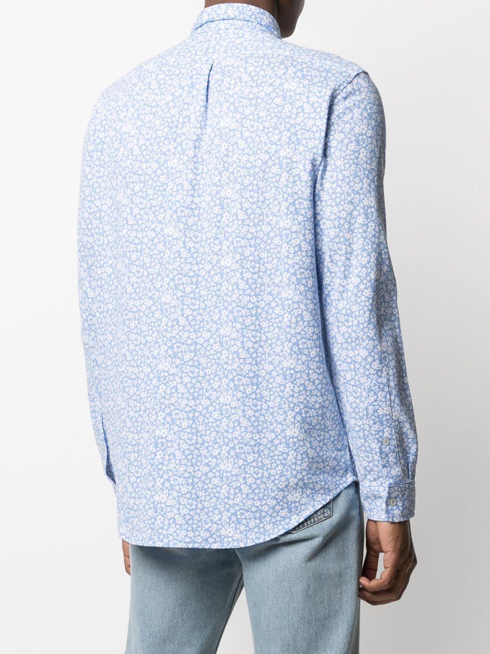 Chemise à fleurs Polo Ralph Lauren pour homme en coloris Bleu | Lyst