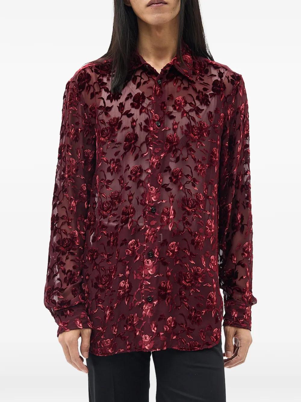 メンズ Ann Demeulemeester カジュアルシャツ & ワイシャツ