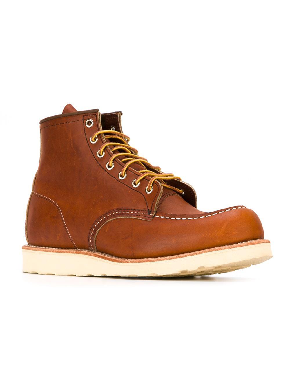 Download Red Wing 'inch Mock' Boots in Brown for Men - Lyst