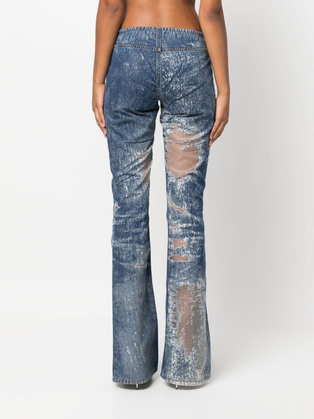パンツ DIESEL Flare Jeans D-Shark Women's Bootcut and Flare Jeans | Medium blue | Diesel D-Shark