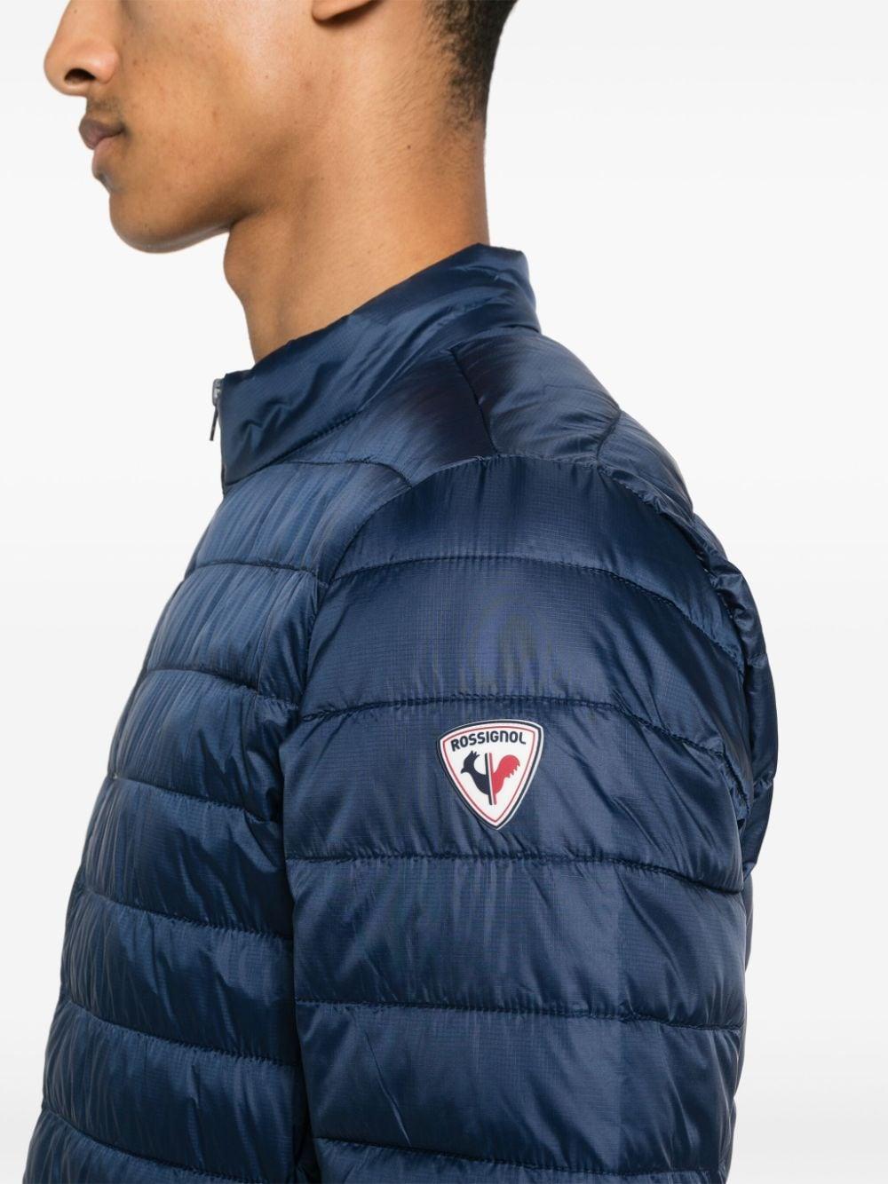 Rossignol hooded quilted jacket - Blue